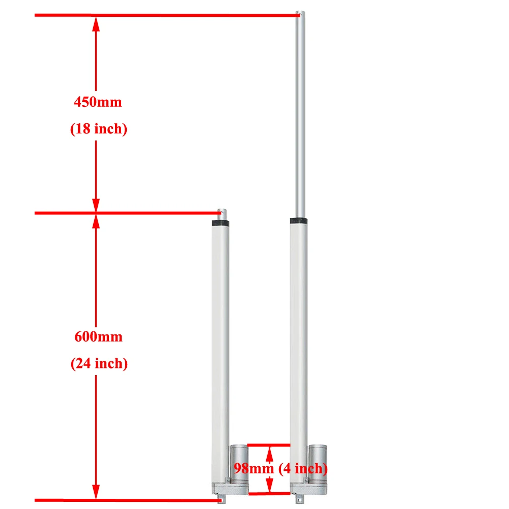 LCD Sunlight Track Single Axis Solar Tracker W/ 1500N 18\