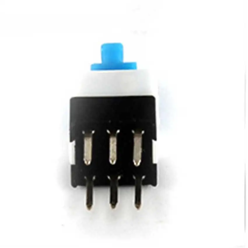Cltgxdd 10PCS/Lot 7*7mm Self Locking Push Tactile Power Micro Switch Kit 6 Pin Button Switches 7x7