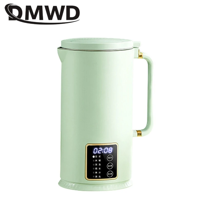 DMWD macchina per il latte di soia per uso domestico spremiagrumi automatico 400ML macchina per frutta estrattore di verdure frullatore per alimenti caldaia per acqua frantoio per ghiaccio