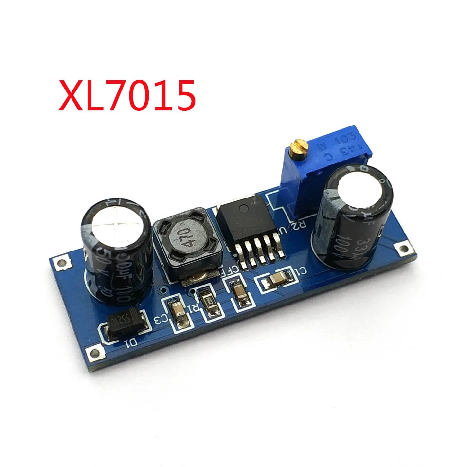 XL7015 DC-DC DC Converter Step-Down Modul 5 V-80 V Lebar Tegangan Input 7005A LM2596