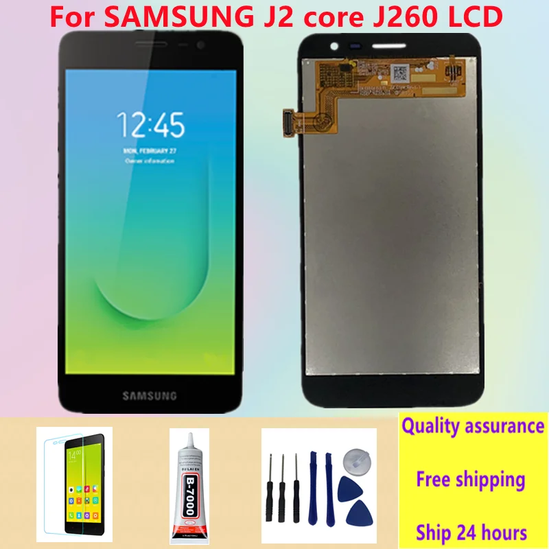 

for Samsung Galaxy J2 Core 2018 J260 J260M/DS J260F/DS J260G/DS LCD Display Touch Sensor Digitizer Assembly