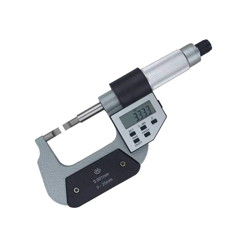 0-25mm Electronic Blade micrometer, blade is 0.7mm/0.4mm for choose