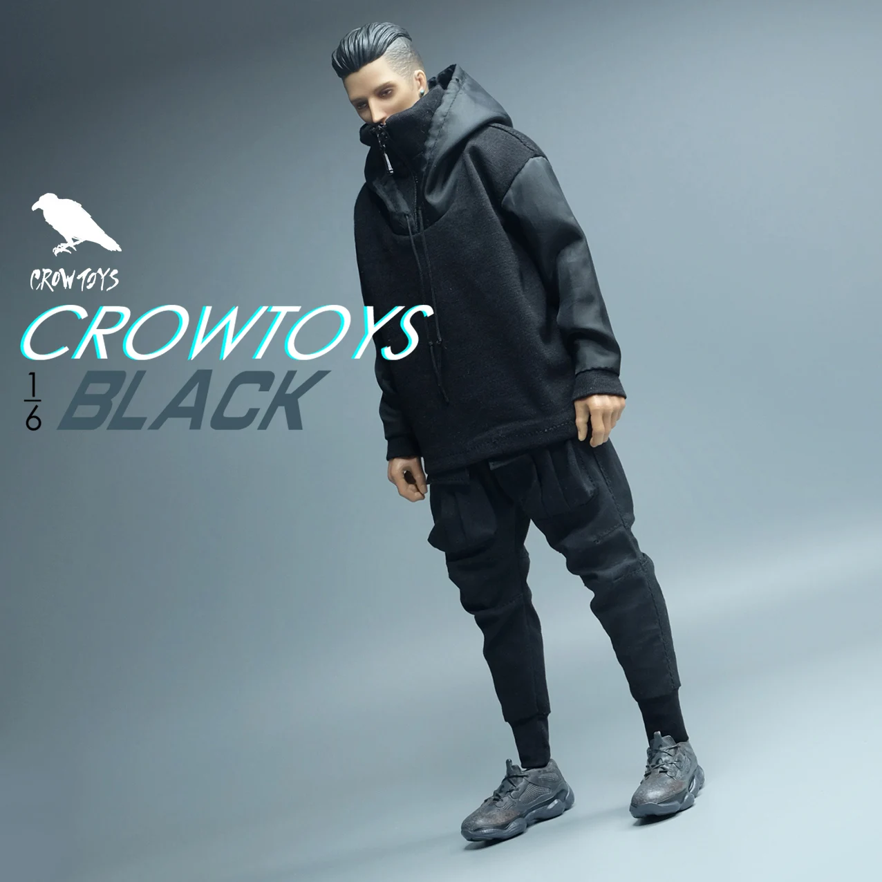 For Sale 1/6th CROWDHTOYS Fashion GRANADO Trend Top Coat Pants Model For 12inch Body Figures Collectable