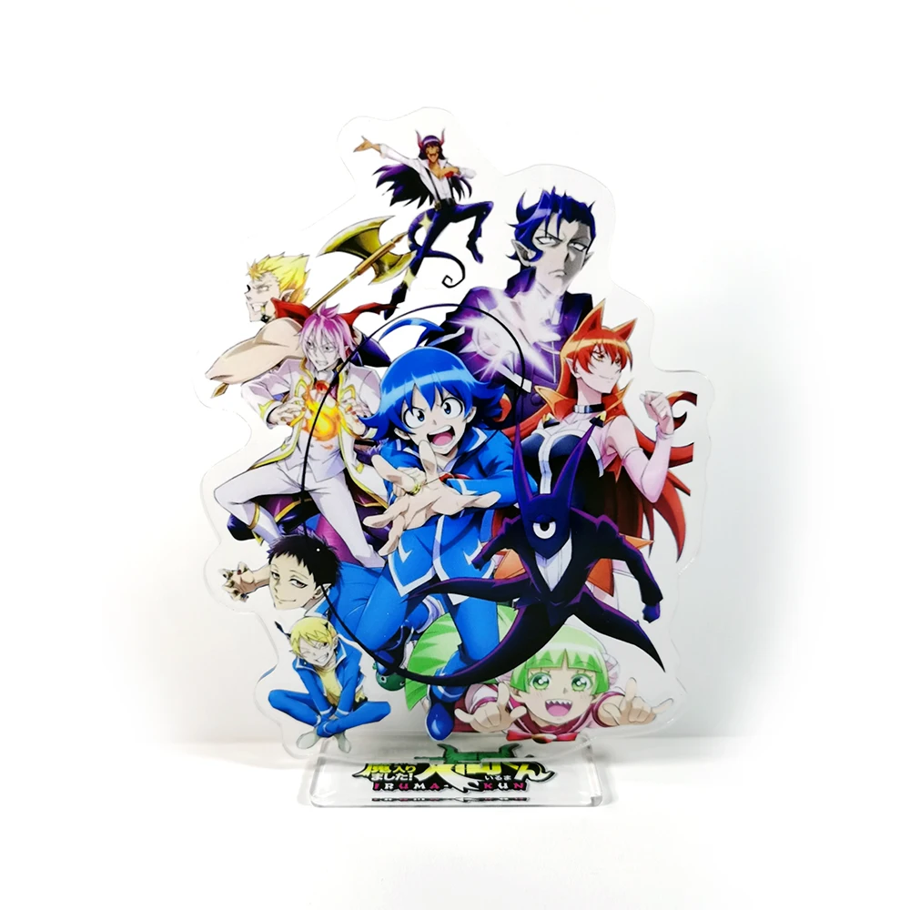 

Mairimashita Welcome to Demon-School Iruma kun Clara Amelie Kalego acrylic stand figure model plate holder cake topper anime