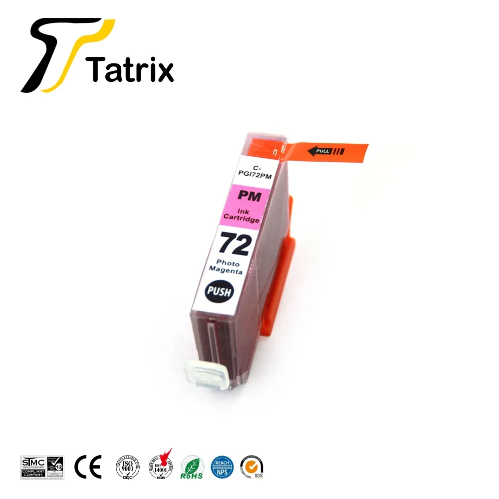 Tatix Compatible Ink Cartridge For Canon 72 PGI 72 PGI-72 PGI72 Ink Cartridge for Canon PIXMA Pro-10 Pro-10s inkjet Printer