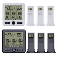 Wireless Weather Station Digital Thermometer Hygrometer with Max Min Alarm ℃ / ℉