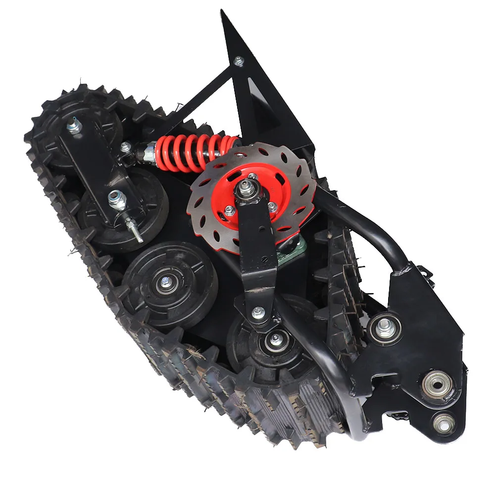 Dirt Snowbike Conversion Kit Rear Wheel Snow Sand Tracks For ATV UTV Buggy Quad