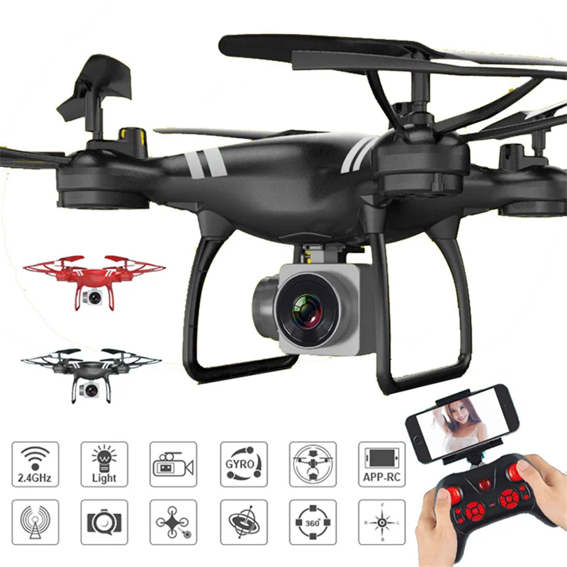 Camoro Mini Drone with Camera hd 4k Profesional Quadcopter Drones RC Aircraft Dron Wifi FPV 1080P Helicopter Drone Camera