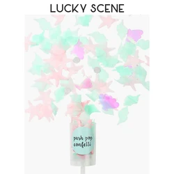 Mermaid Spaceship Paper Confetti Cannons Party Poppers Multicolor Hand-held Salute Birthday Wedding Party Accessories S00711