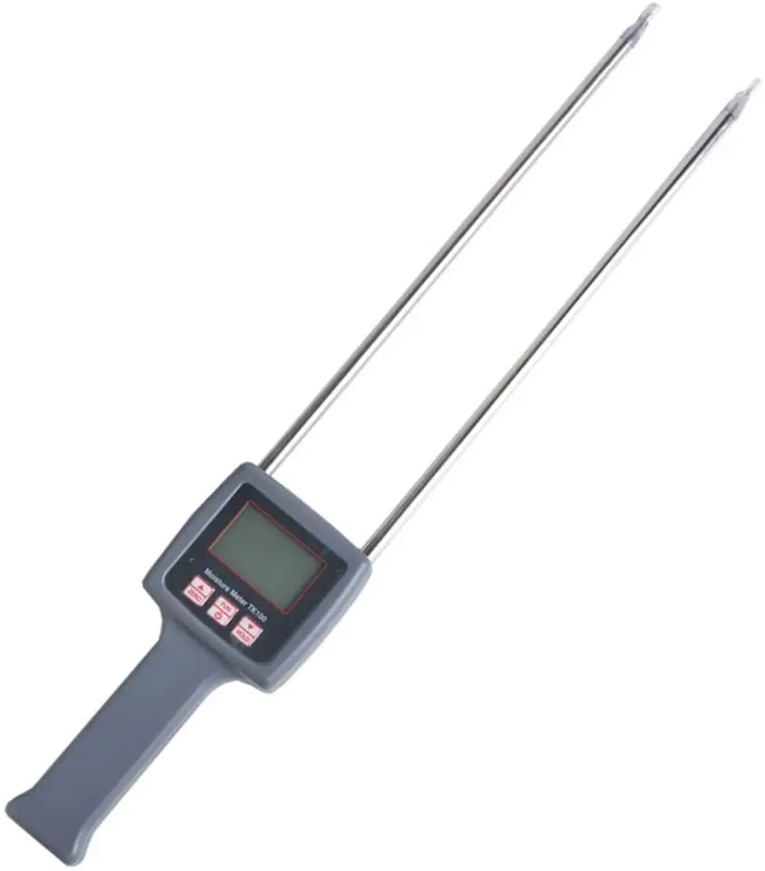 

Digital Hay Moisture Meter For Straw Bran Straw Wood Fiber grains Moisture Content Testing Equipment