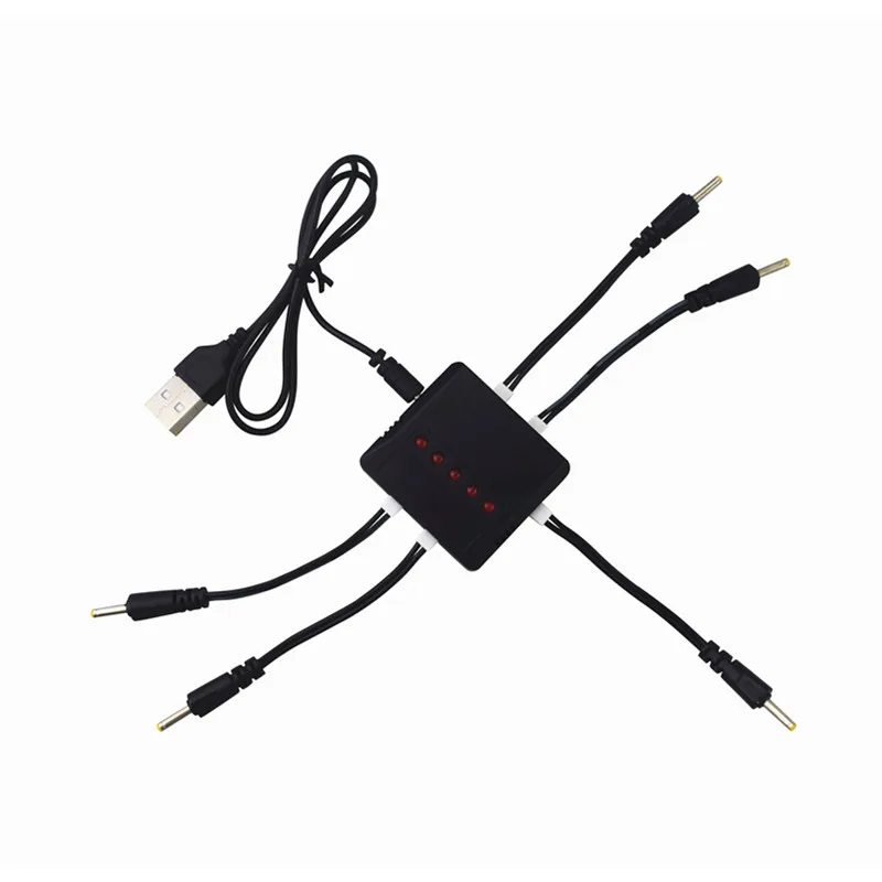 5-in-1 USB Charger For HS160 H47 E56 T47 F188WH F188W H818 LF606 JD-16 D2 SG800 S606 M9 M11 X300C Accessories