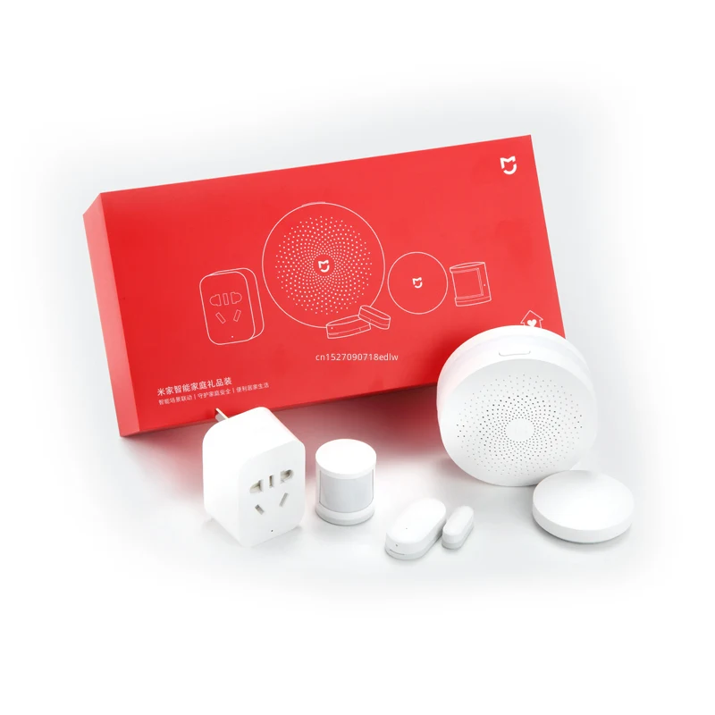 Xiaomi Mijia Smart Home Family Suit Kit Gateway Window Door Sensors Body Sensor Wireless Switch Zigbee 5 in1 Security Smart Kit