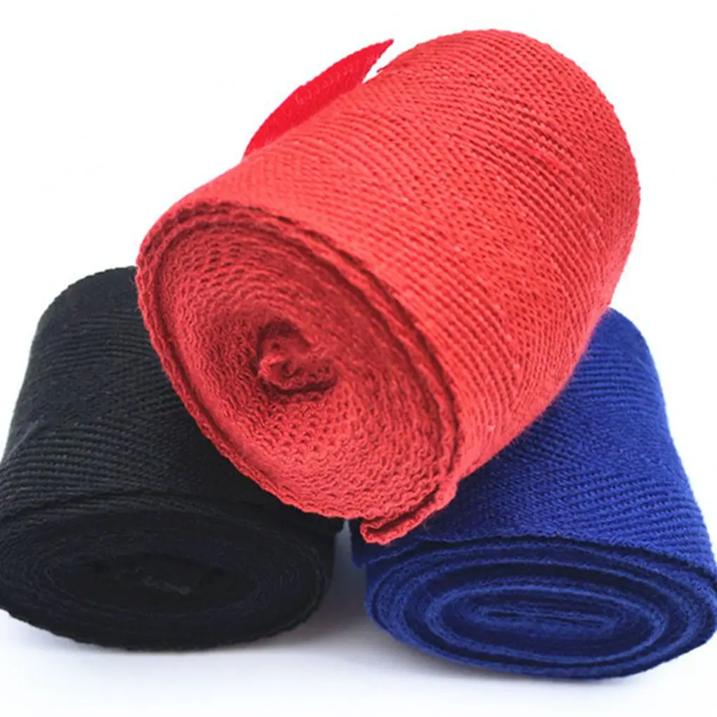 Cotton 2 5m Boxing Soft Hand Wraps Punching Wrist Bandages Protection Men Women Sport Supplies