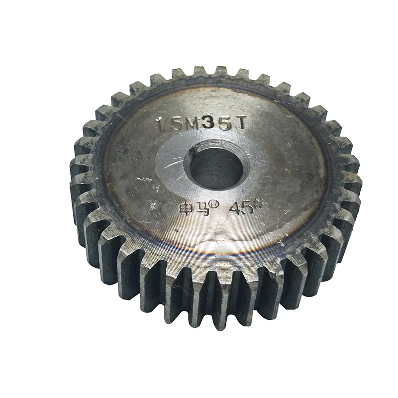 

1.5 mod gear rack 30 teeth spur gear precision machinery industry 45 steel cnc rack and pinion frequency hardening