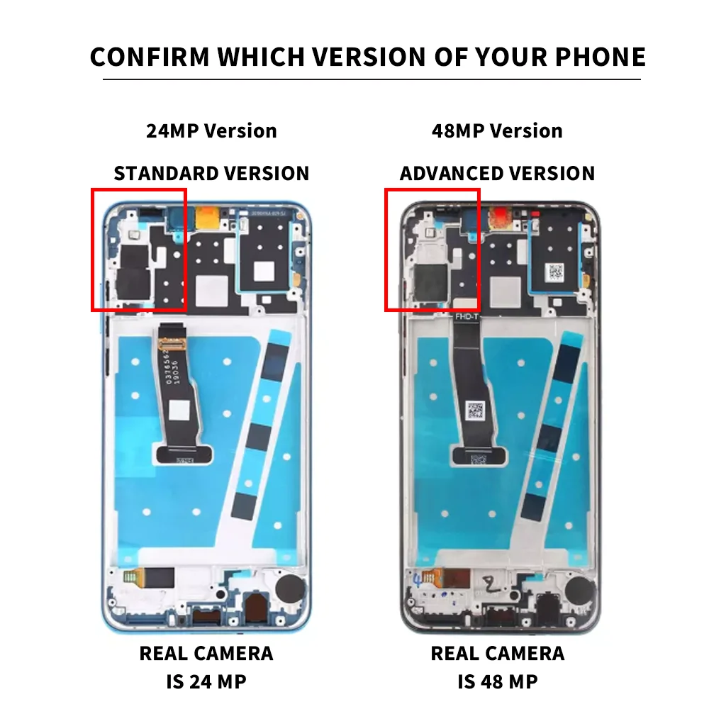 NEW Original LCD Screen For HUAWEI P30 Lite LCD Display Touch Screen For HUAWEI P30 Lite Nova 4e LCD Screen Digitizer Assembly