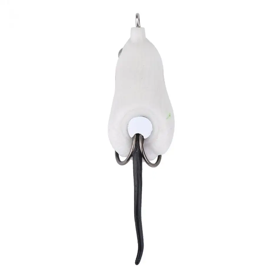 الصيد إغراء الاصطناعي لينة الجرذ ماوس الصيد الطعوم 5 سنتيمتر المزدوج هوك كرنك السباحة الأسماك الطعوم باس الصيد إغراء معالجة