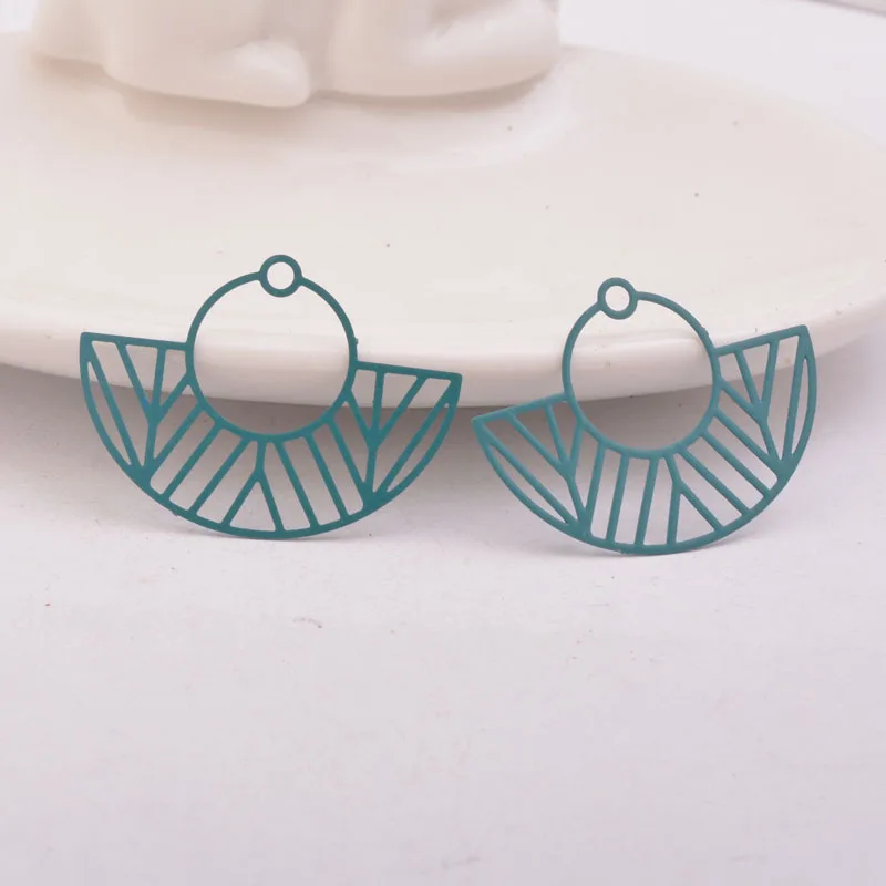 50 Stück AB5547 23*30mm Filigrane Boot-Anhänger, Seeschiff-Anhänger für DIY-Schmuckherstellung – Detail 12