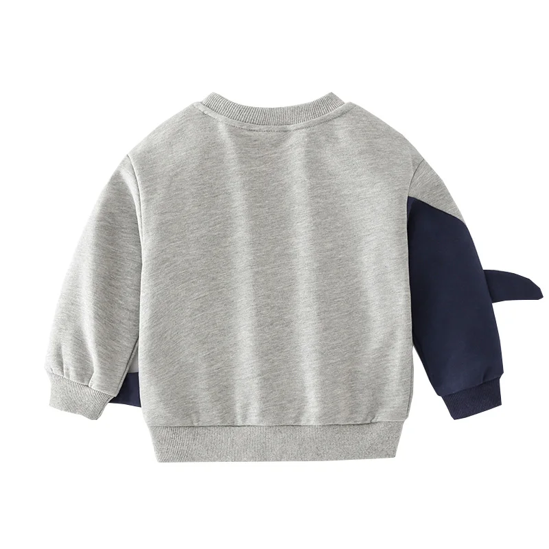 Whales Boys Sweatshirts Cotton Autumn Toddler T-shirt Long Sleeve Children Shirt Tops Kids Clothes image 5