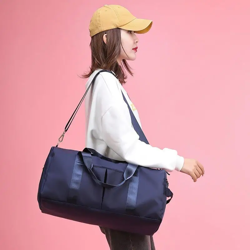 Bolso de mano deportivo para mujer, bolsa de lona para Yoga, Oxford, para viaje, entrenamiento, gimnasio, Tenis