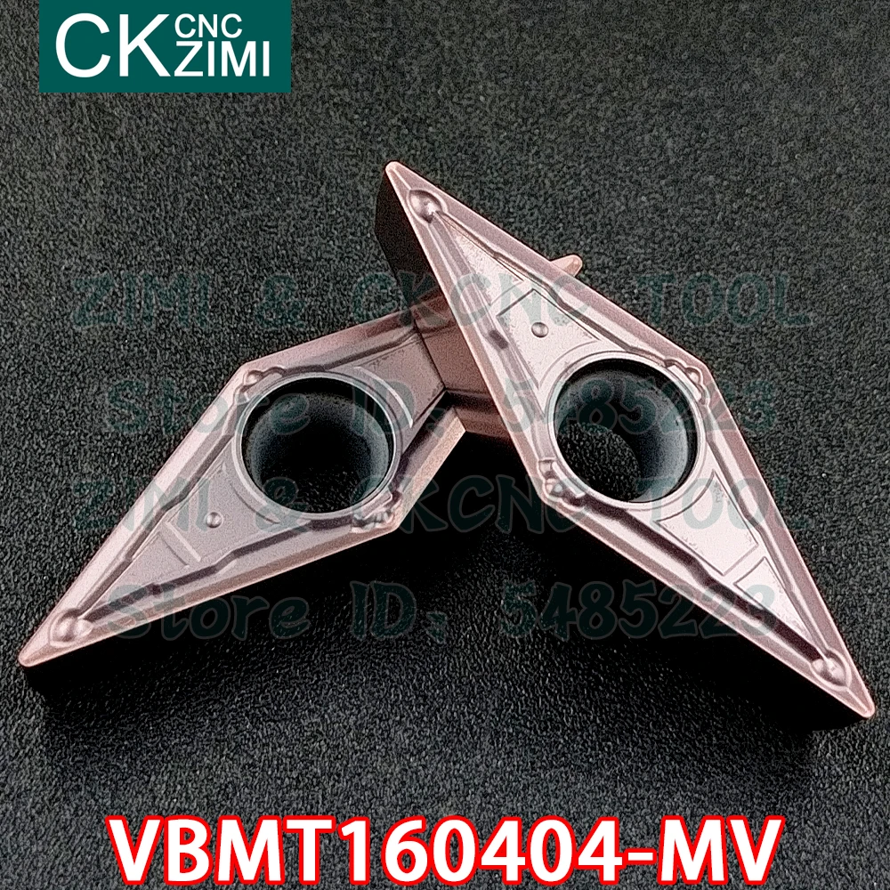 VBMT160404-MV vbmt 160404 mv inserções de carboneto torneamento externo ferramentas cnc máquinas metal torno ferramentas para aço inoxidável