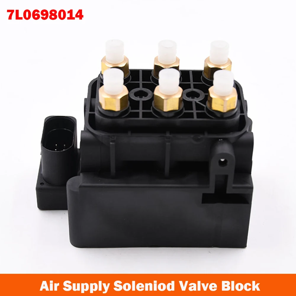 

For Audi Q7 Porsche Cayenne VW Touareg Air Suspension Compressor Solenoid Valve Block 7L0 698 014 7L0698014 7P0698014