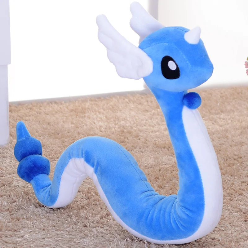 65cm Cute Dragonair Plush Toys Cartoon Animals Pokemon Soft Stuffed Dolls Plush Toys For Children's Gift