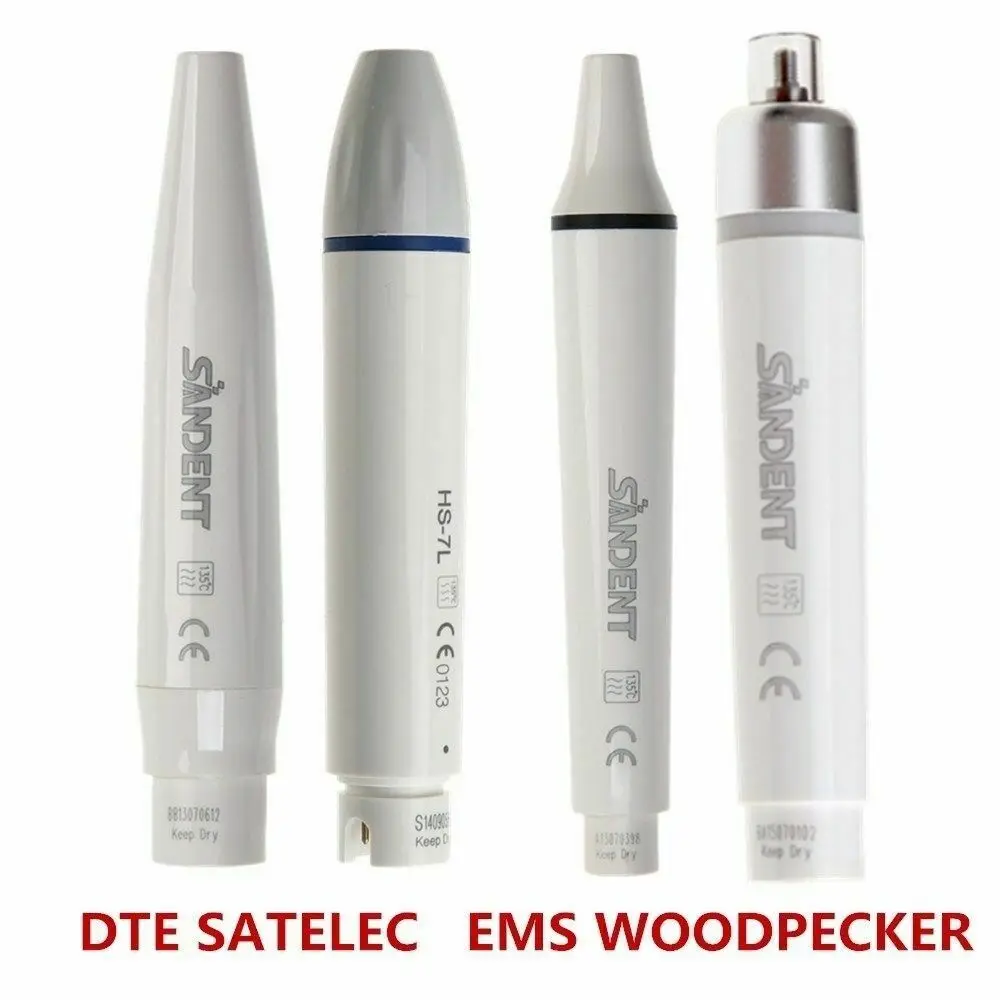 Dental Fiber Optic LED/No Led Ultrasonic Scaler Perio Handpiece Fit DTE SATELEC EMS