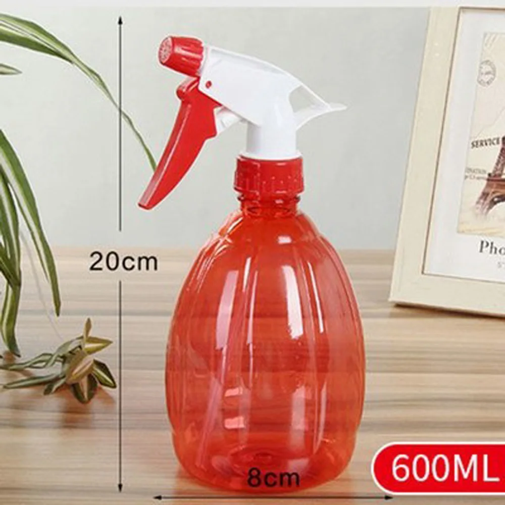 600ml 5 color available Plastic Water Spray Bottle&Sprayer Watering Flowers plastic Spray Bottle&plastic watering blow can