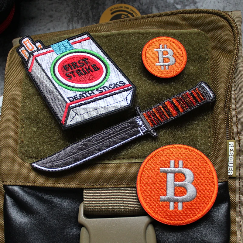 3D вышивка, наклейка, Волшебная наклейка, оригинальная наклейка, значок с ножом, наклейка для одежды 3D вышивка, наклейка, Волшебная наклейка, оригинальная наклейка, значок с ножом, наклейка для одежды