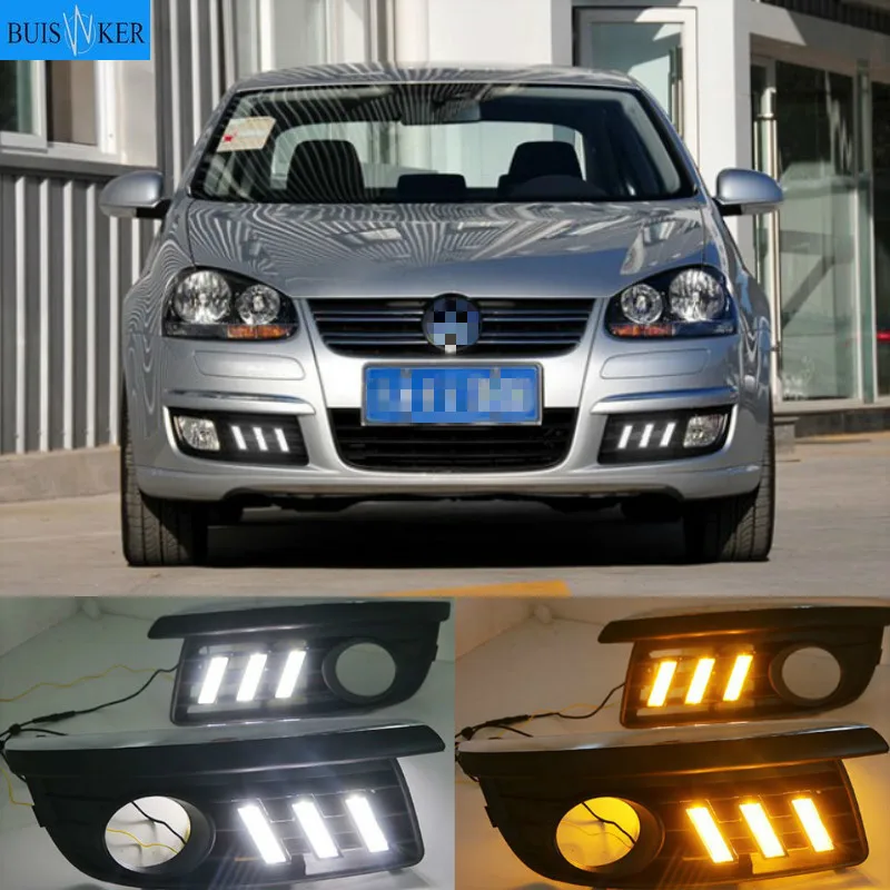 

2x Car-specific for VW Jetta MK5 Sagitar 2006-2010 LED DRL daytime running light