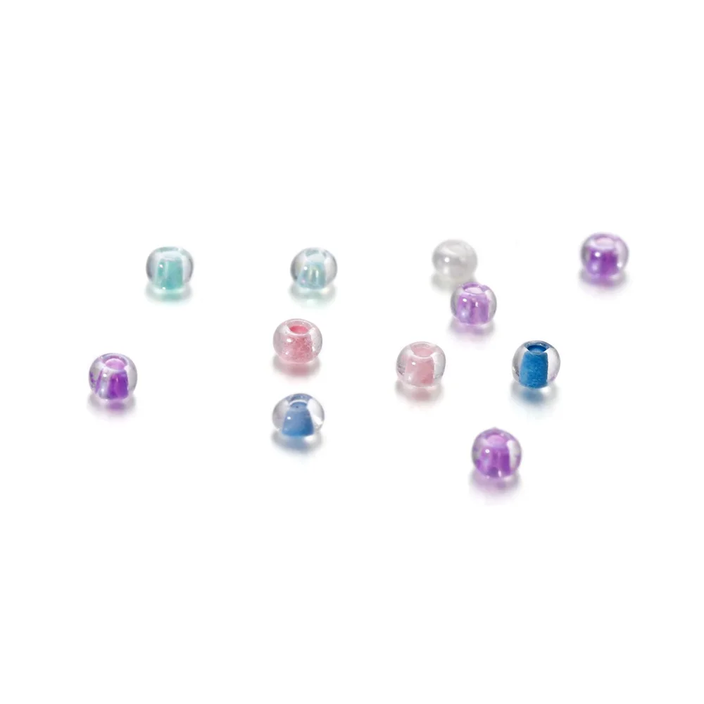 10g 2mm Glass Seed Beads Czech Charm Crystal Spacer Glass Beads Round Loose Bead For DIY Jewelry Making Earrings Bracelet image 2