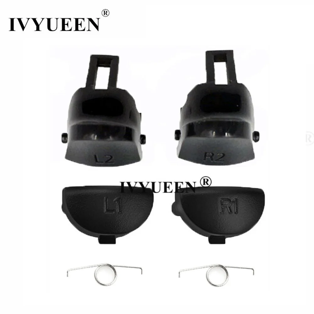 IVYUEEN for Dualshock 4 PS4 Pro Slim Controller R2 L2 Buttons for PlayStation PS 4 Gamepad L1 R1 JDS JDM 055 050 040 030 011 001