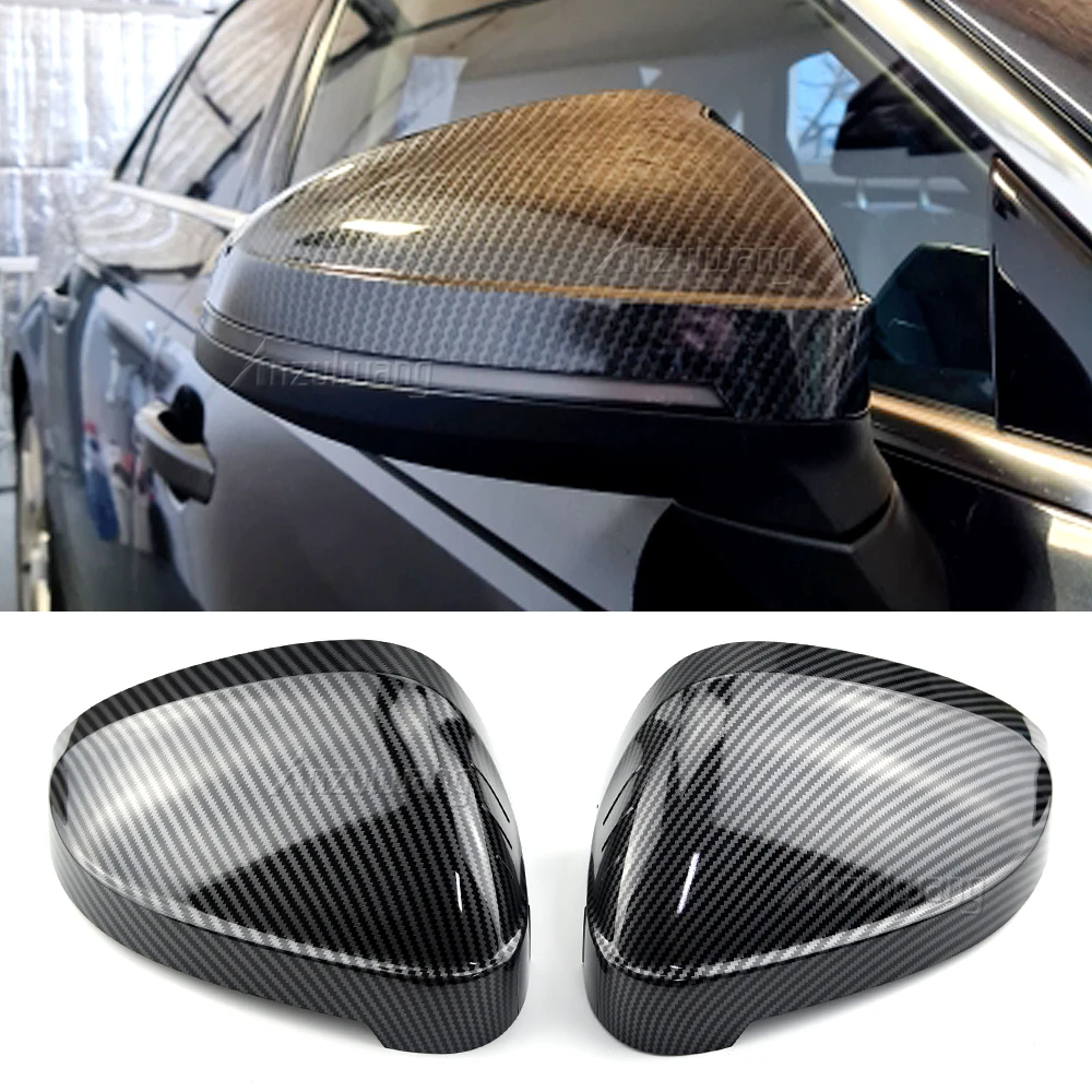 Para audi vista trasera cubierta de espejo lateral de coche para Audi A4 B9 allroad Quattro Sline 2017 up A5 S5 RS5 Sportback Coupe Cabrio 2016 up