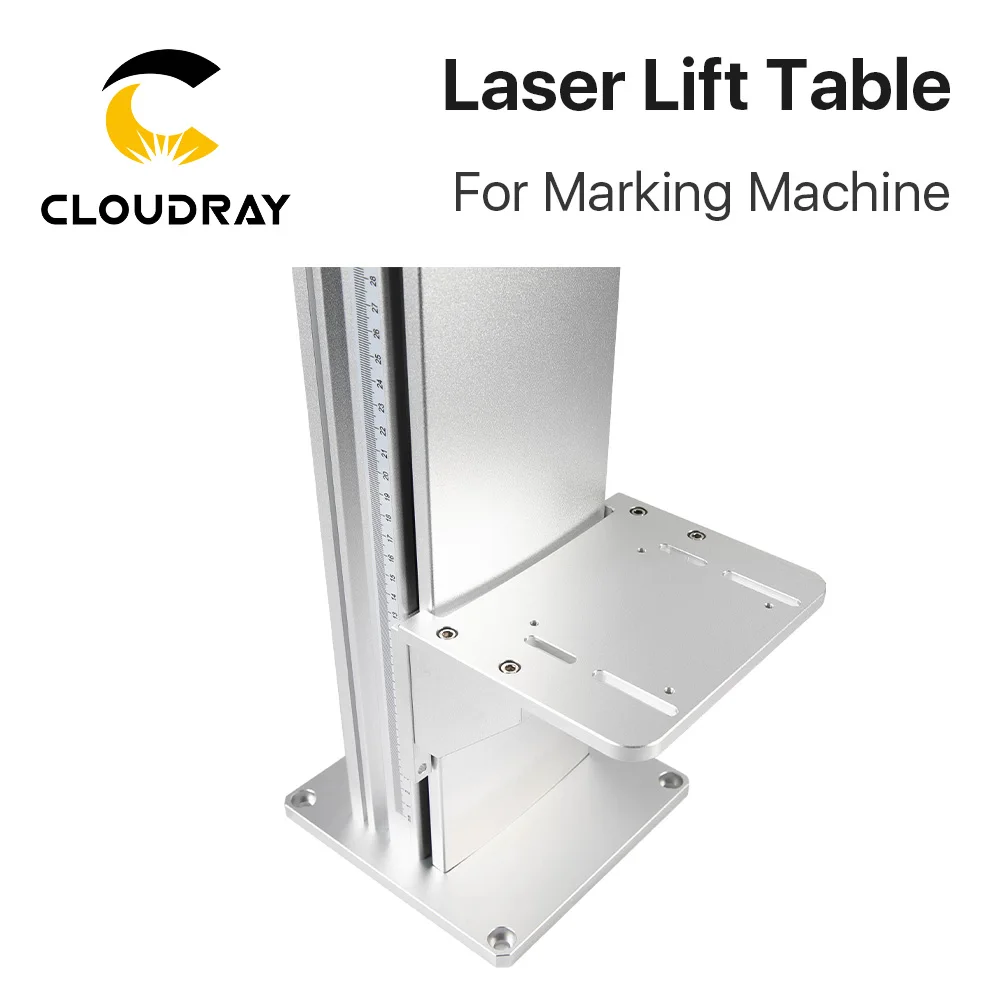 Cloudray Laser Marking Machine Lift Table Z Axis Lifting Table Height 500 & 800mm with Motor Control for Laser Marking Machine