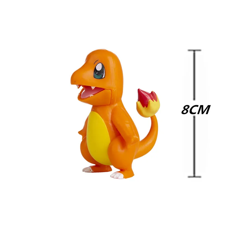 3-13cm Neue Pokemon Cartoon-Film-Anime-Figuren Pikachu Mewtwo Gurado Blastoise Sammlerstücke Actionfiguren Modell Spielzeug Geschenke – Detail 33