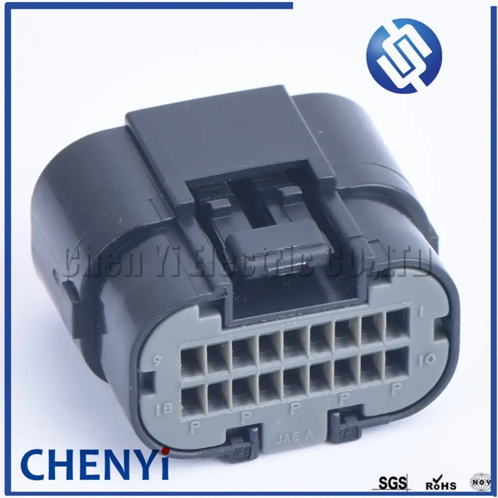 18 pin PCB curved pin waterproof Automotive Connector Ignition Harness ECU plug Replacement Parts MX23A18NF1  MX23A18NF1