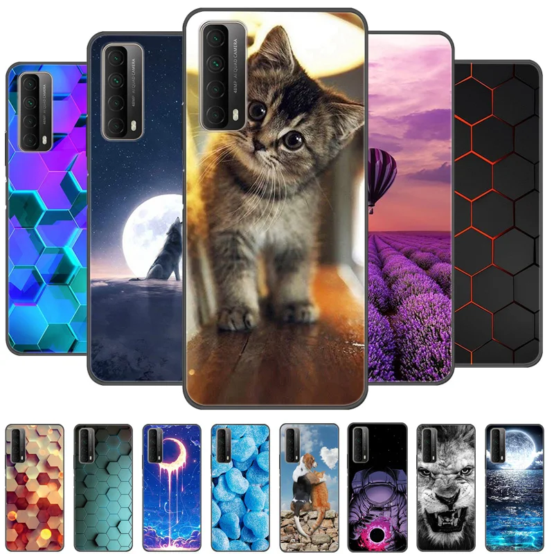 

For Huawei P Smart 2021 Case Silicon Back Cover Phone Case For Huawei PSmart 2021 Soft Case P Smart 2021 6.67" Fundas bumper Bag