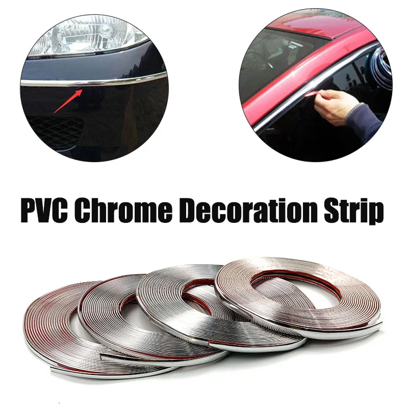 Car Accessories Chrome Body Strip For Toyota Prius Levin Crown Avensis Previa FJ Cruiser Venza Sienna Alphard ZELAS Tundra