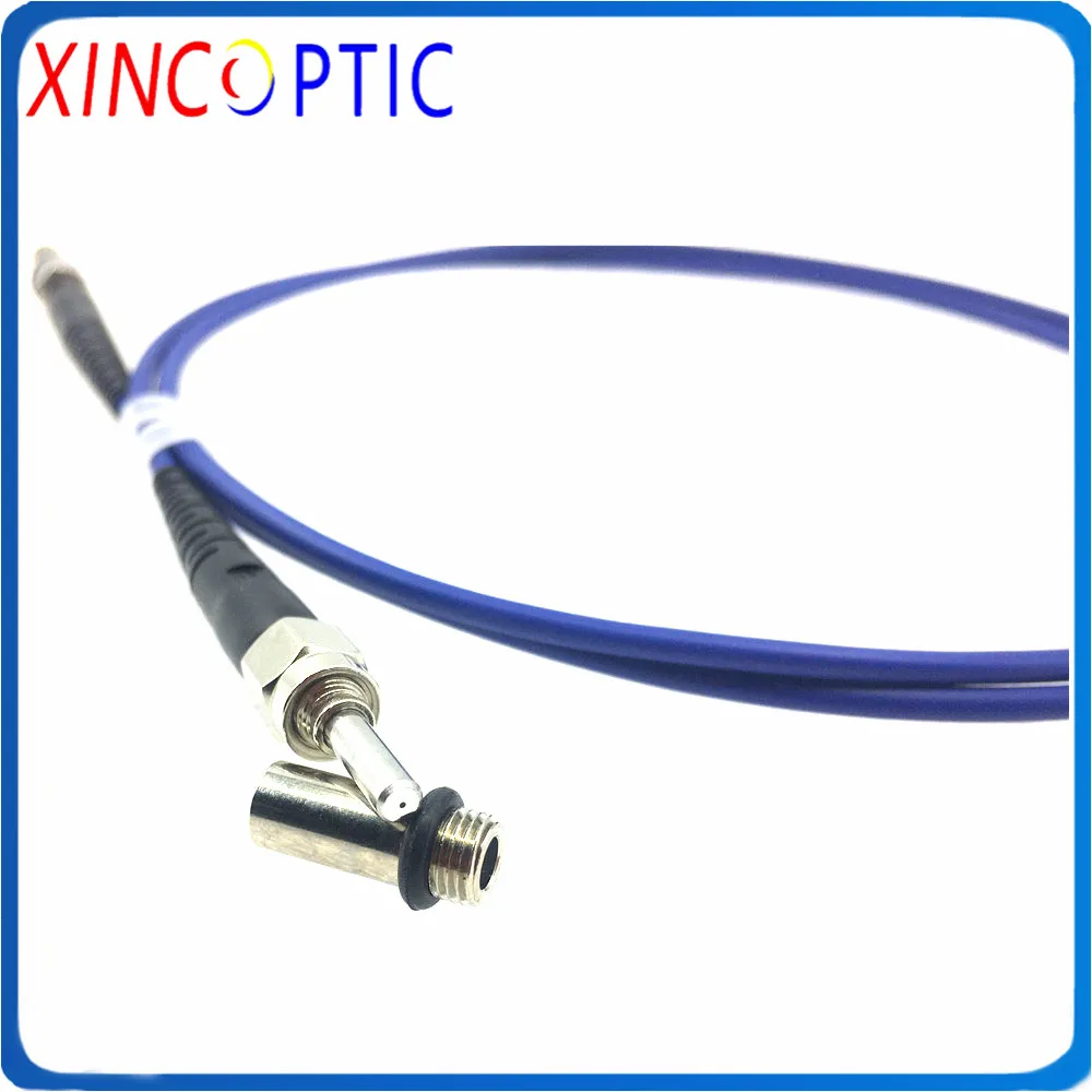 SMA905-SMA905 Silica Core Metal Ferrule Multi Mode Simplex 400um(UV-VIS 200-1100nm,~0.22NA) 1/2/3/5M 3.0mm Armored Patch Cord