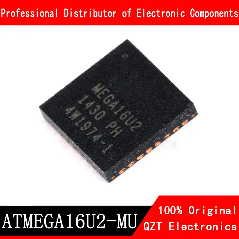 

5pcs/lot new original ATMEGA16U2-MU MEGA16U2-MU ATMEGA16U2 MEGA16U2 QFN-32 In Stock