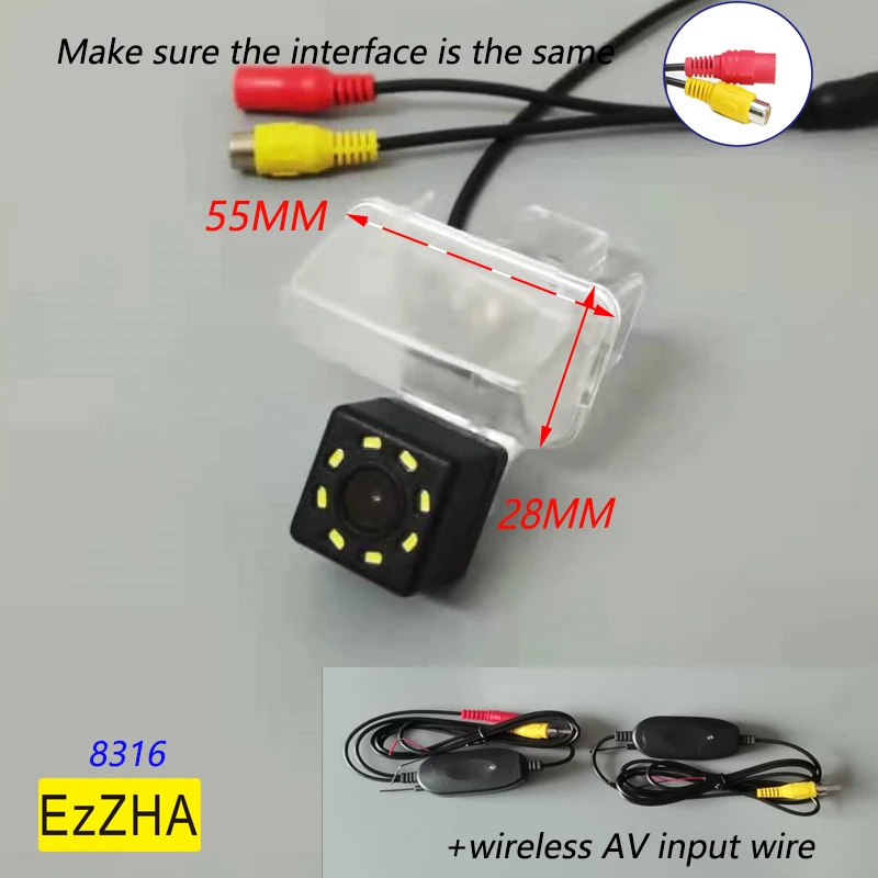 

For Toyota Corolla Levin YARiS L Vios Verso Camry Highlander 2015 Car LED Night Vision Backup Parking Reversing Rear View Camera