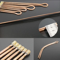 Notebook water cooling set 4*3 copper flat loop tube soft and easy to bend manual DIY modified joint copper tube