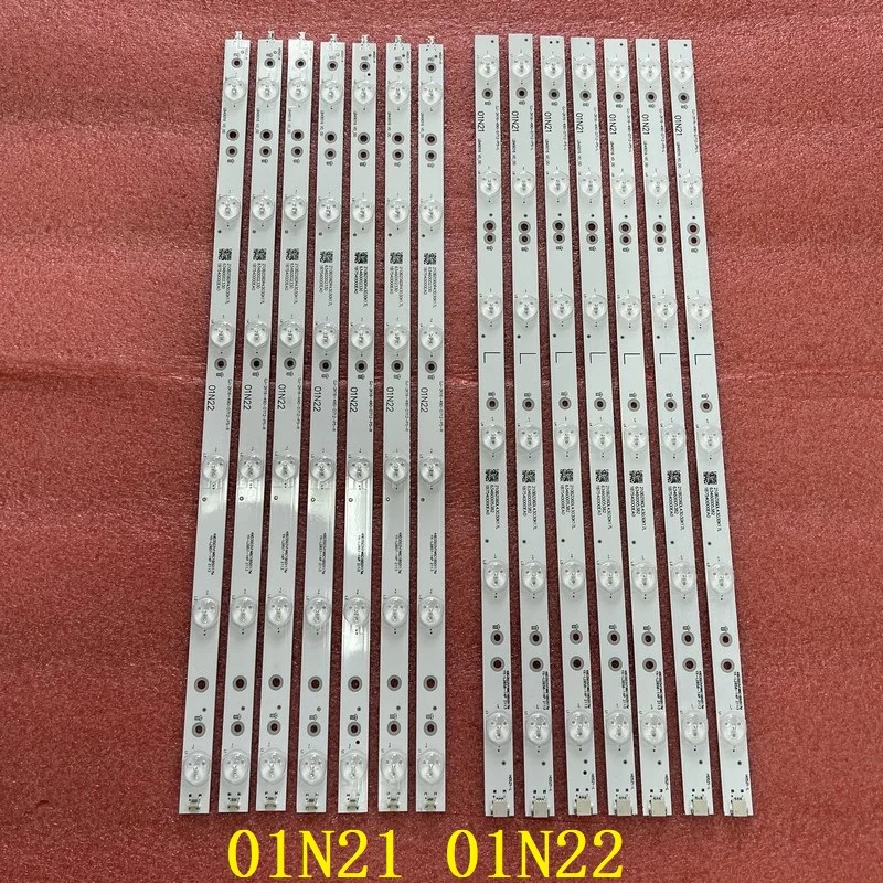 LED strip for 49PUT6401/12 49PUS6432 49PUS6401 49PUH6101 49PUS6561 49PUS6501 LB49016 V1_00 01N21 01N22-A TPT490U2-EQLSJA.G