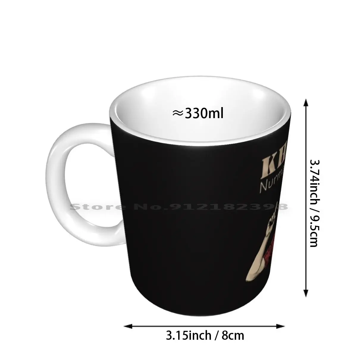 Khabib Nurmagomedov , Boxing T Shirt Ceramic Mugs Coffee Cups Milk Tea Mug Khabib Nurmagomedov Conor Mcgregor Its Khabib Time