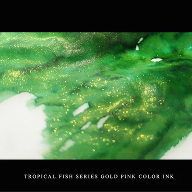 18ML 16 Colors Gradient Gold Powder Non-Carbon Color Ink Refill For Fountain Dip Pen Calligraphy Writing Painting Stationery