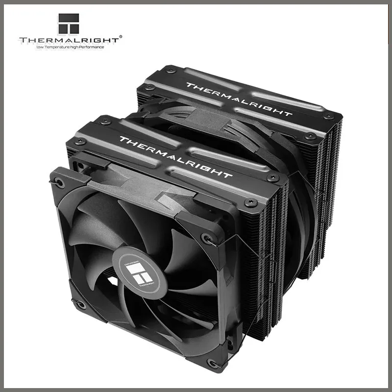 Thermalright FS140 black V3 dual-tower CPU cooler cooler with 140mm PWM fan 4PIN RGB for Intel 115x AM4 computer CPU cooler