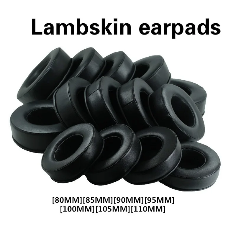 65 80 مللي متر 70 مللي متر 90 مللي متر 95-110 مللي متر الغنم وسادات الأذن استبدال رغوة الذاكرة وسادات الأذن وسادة ل Sennheiser AKG سوني رازر سماعات