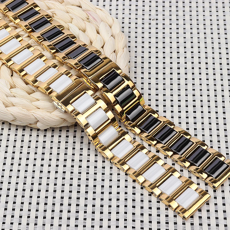 Luxury Ceramic Strap for Smart Watch Band replace watchband for iWatch 42mm 38mm Apple watch 6 SE 44mm 40mm Bracelet Wrist Bands