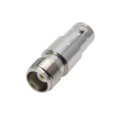 Conector adaptador de fêmea bnc fêmea para tnc fêmea coaxial rf 10 peças