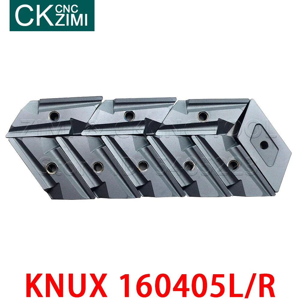 KNUX160405R KNUX160405L Carbide blade turning inserts metal lathe tool KNUX 160405 professional steel processing Cutting Tools